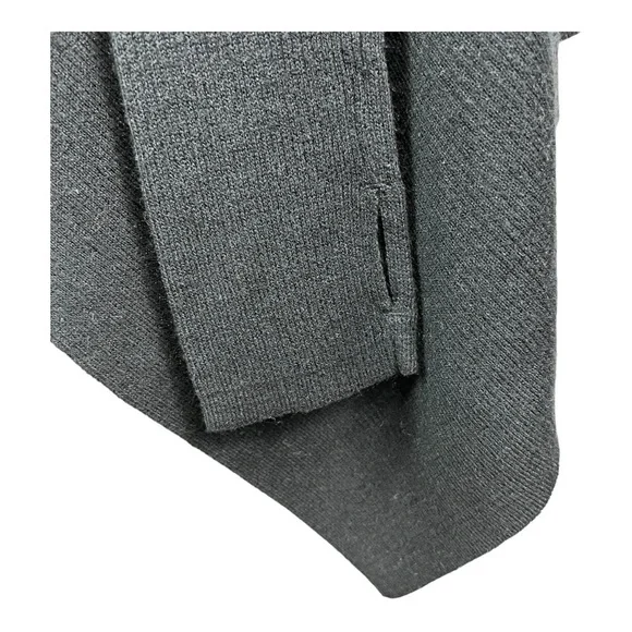 LULULEMON Reversible Waterfall Cardigan in Black/Grey One Size Casual warm wrap - Picture 9 of 11